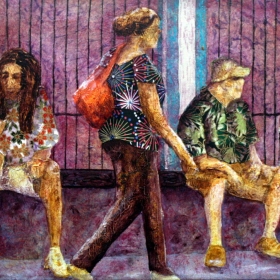 Caribbean Shirts, a painting by Wayne Williams